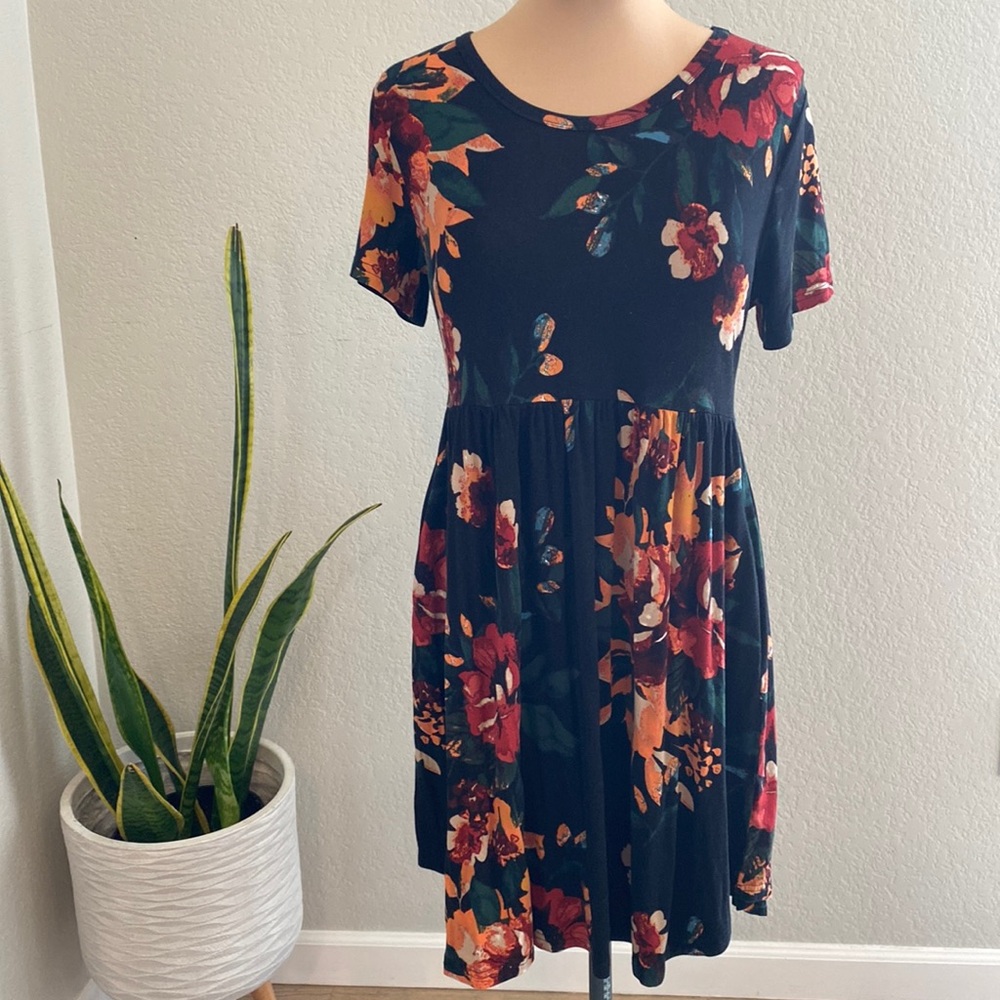 Longyuan Floral Dress Large